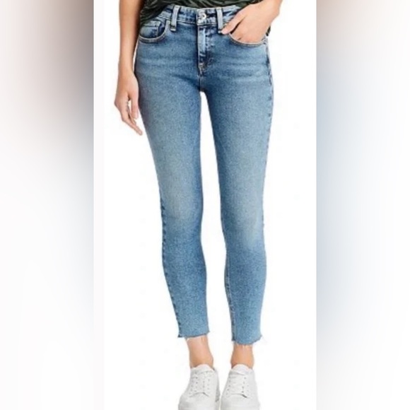rag & bone Denim - RAG & BONE cate mid rise ankle skinny jeans in Morgan wash size 24